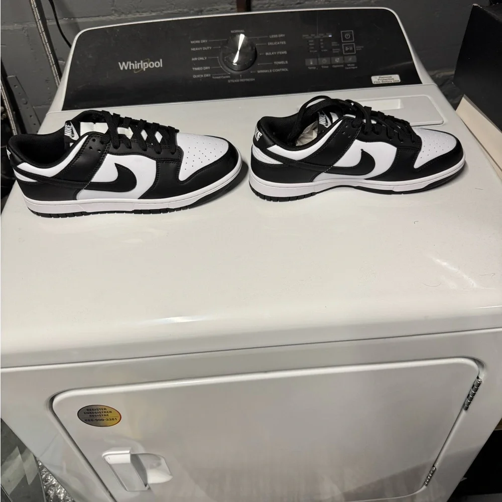 Nike panda dunks Black and White Athletic Shoes